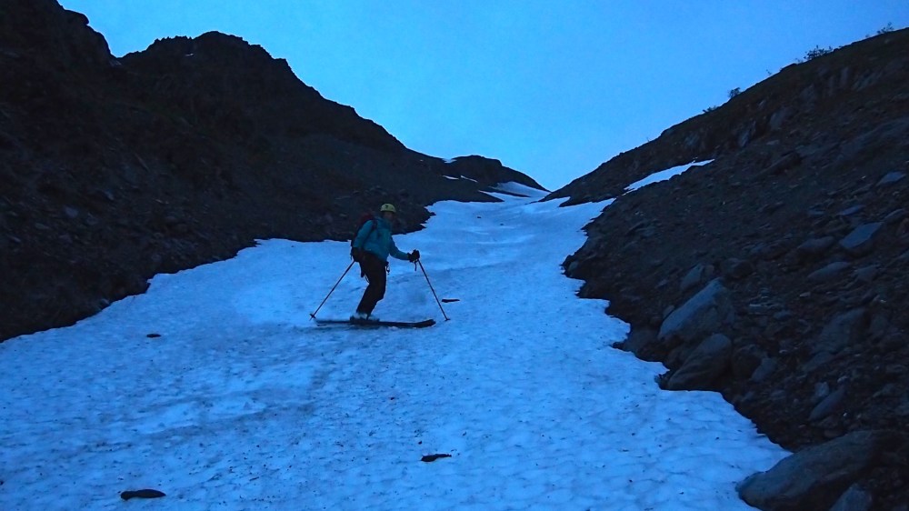 Jessa on the lower section of Schoolbus